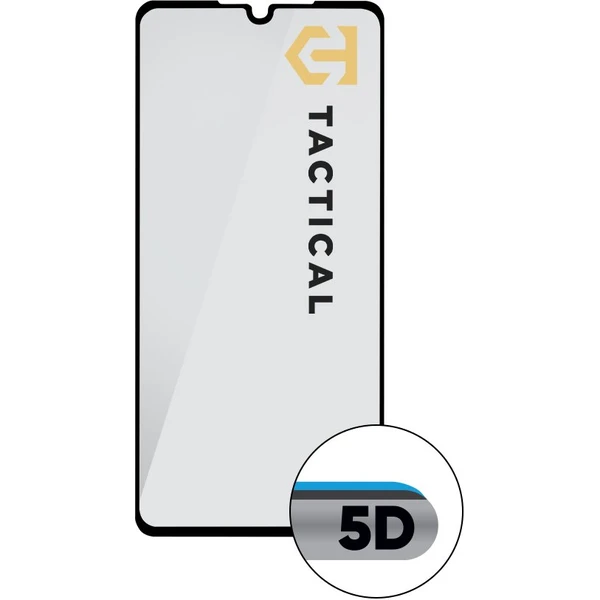 Tactical Glass Shield 5D sklo pro Samsung Galaxy A41 Black - Obrázek 2
