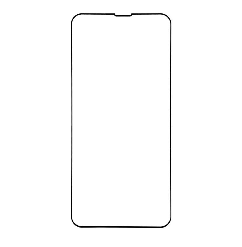 Ochranné sklo pro Apple iPhone 14 Black (Bulk)