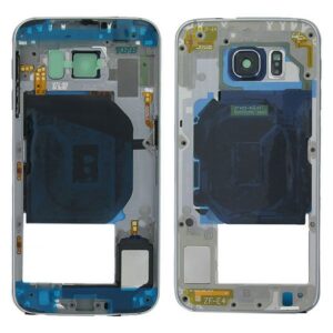 Samsung Galaxy S6 (G920) Střední kryt Modrá/Blue