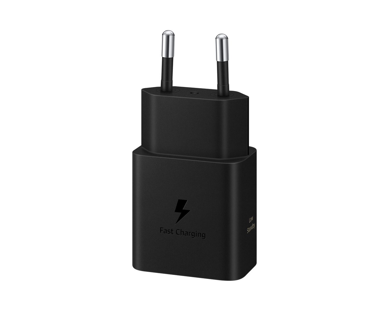 EP-T1510XBE Samsung USB-C 15W Cestovní nabíječka + USB-C Datový Kabel Black - Obrázek 2