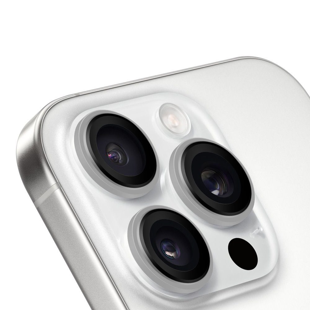 OBAL:ME Ochrana Čoček pro Apple iPhone 16 Pro/16 Pro Max White Titanium - Obrázek 2