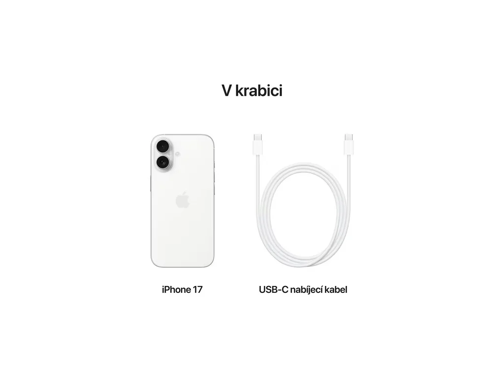 Apple iPhone 17e 512GB Bílá/White - Obrázek 2