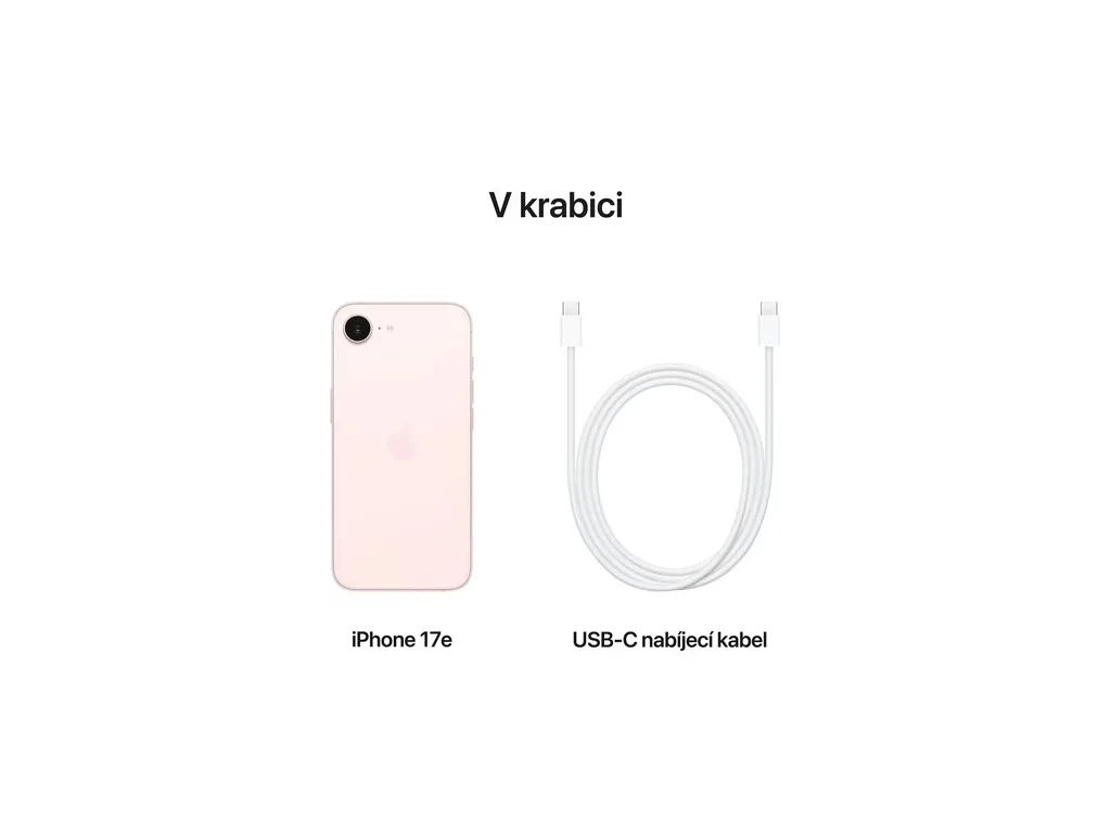 Apple iPhone 17e 512GB Růžová/Soft Pink - Obrázek 2