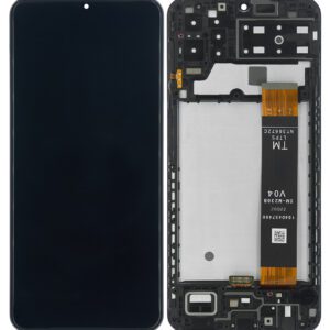 Samsung Galaxy A13 (A137) LCD displej + Dotyková Deska + Vnitřní rám Originální kvalita - Service pack